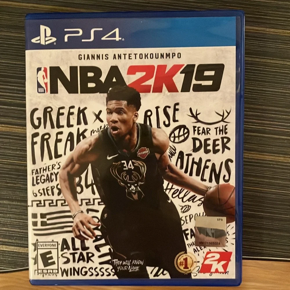 Pre-Owned 5 PS4 Games: God of War/Uncharted/Monster Hunter/NBA2K19/Ark S…